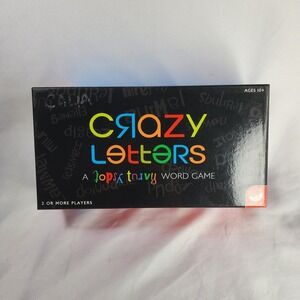 Crazy Letters A Topsy Turvy Word Game MindWare Brainy Toys 2016 Complete Age 10+